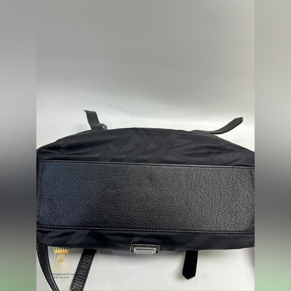 BURBERRY TORBITT GUNMETAL CROSSBODY CHAIN BAG - Picture 7 of 13